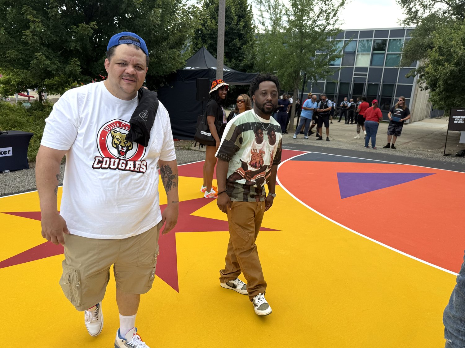 The Safe Zone court at Cather Park